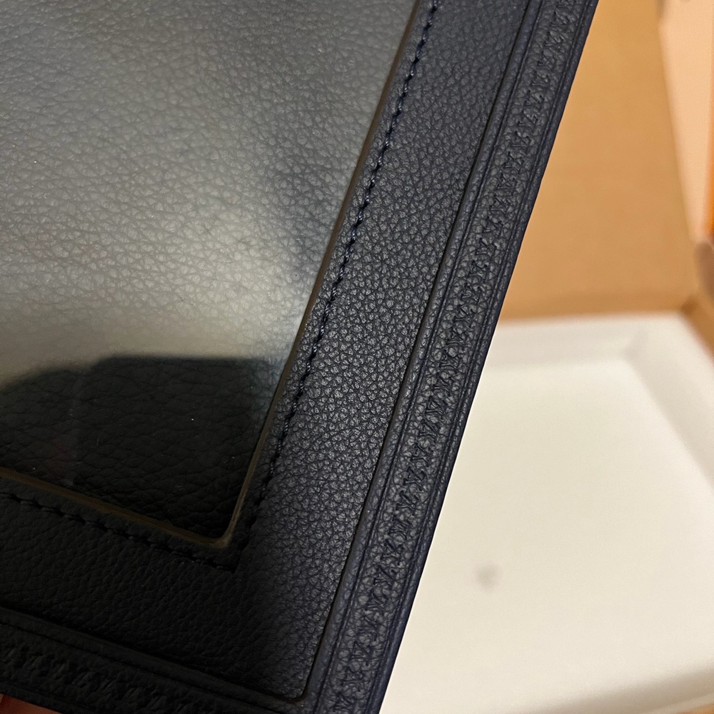 Louis Vuitton Black Leather Photo Picture Frame - Picture 5 of 7